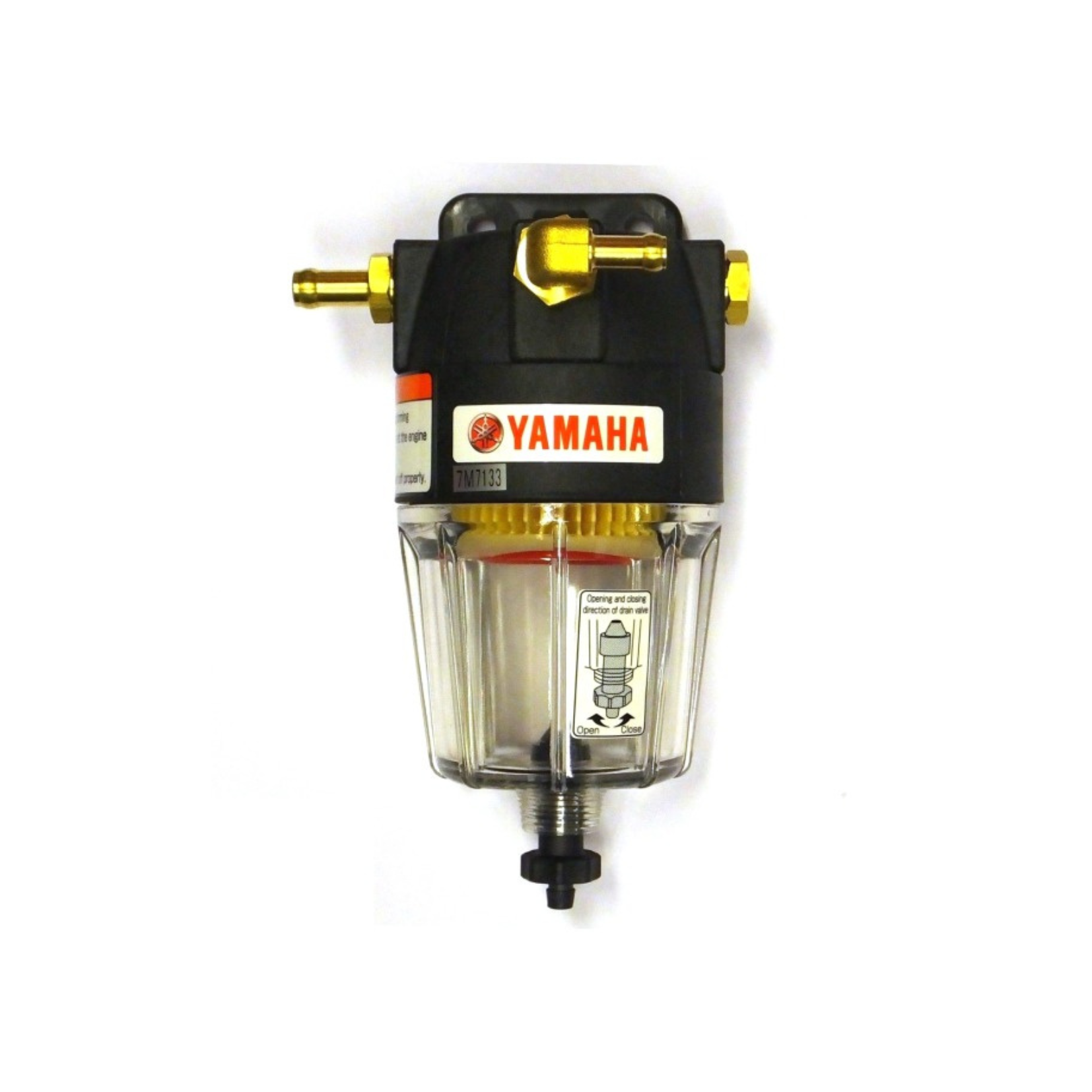 close up image of Yamaha Water Separator